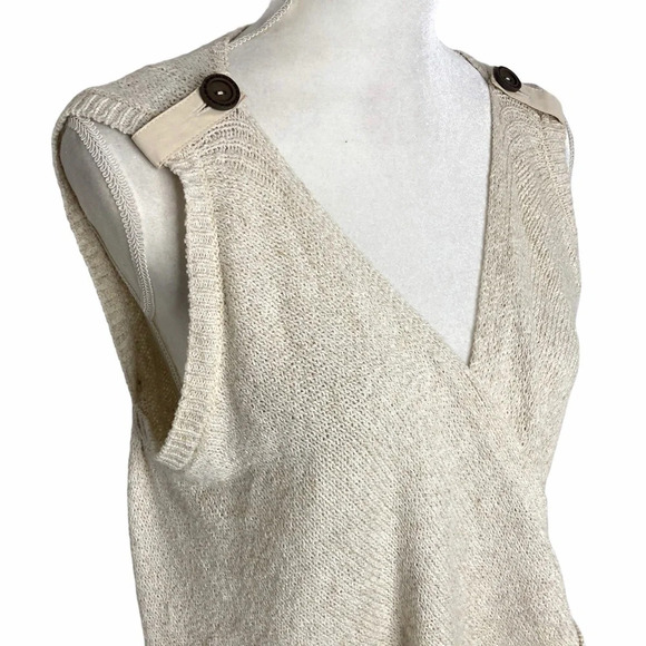 CACHE COONE Final Price 🌺 Open Waterfall Sweater Vest Wrap Cardigan - Picture 5 of 11